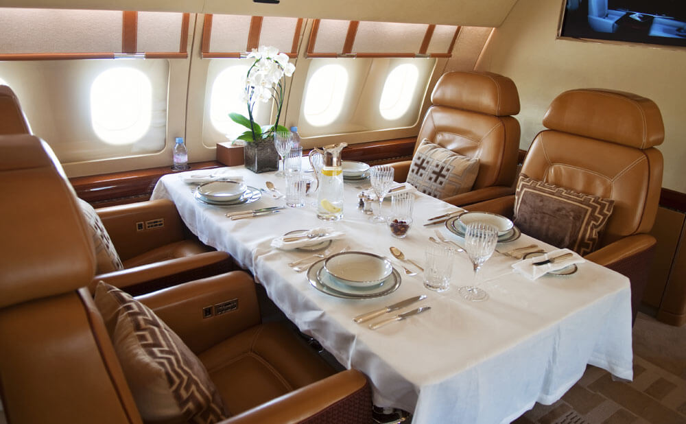 Private Jet Comfort