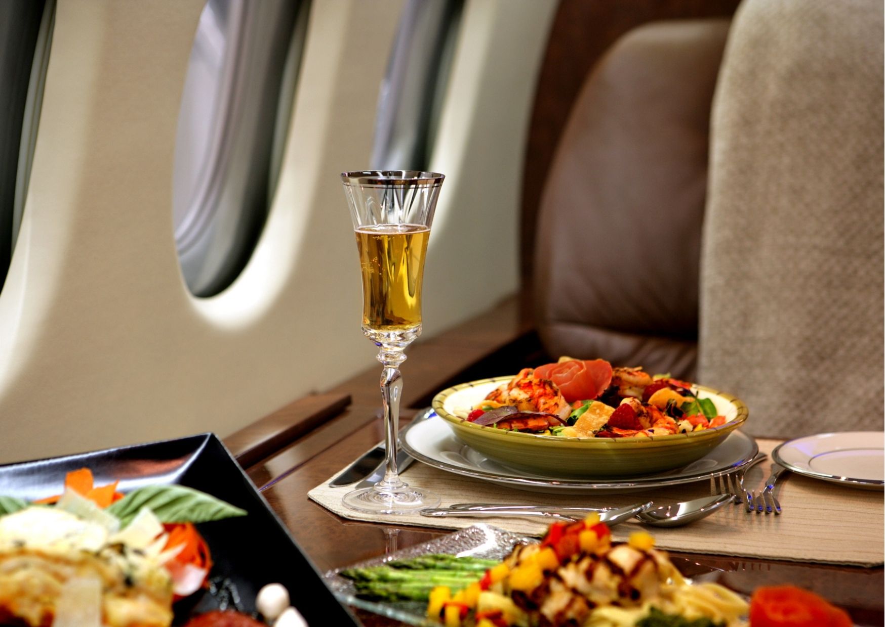 FAQ What about the catering? Private Jet Coach